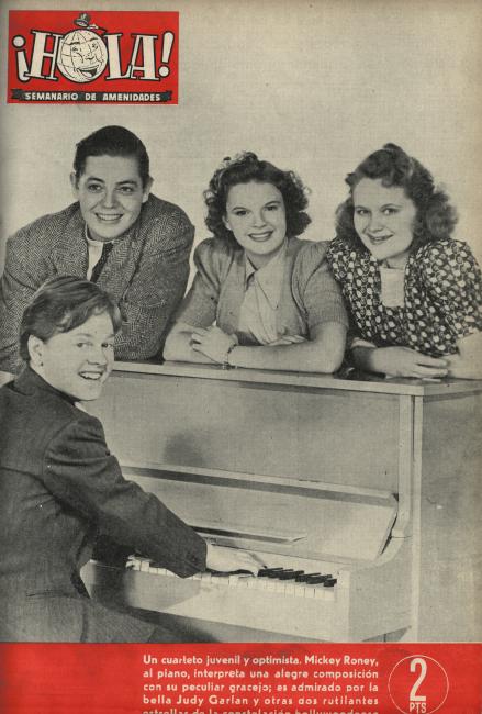 HOLA magazine side cover Issue 33 14 April 1945