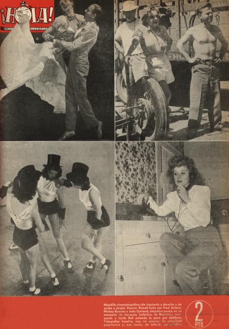 HOLA magazine side cover Issue 42 16 June 1945