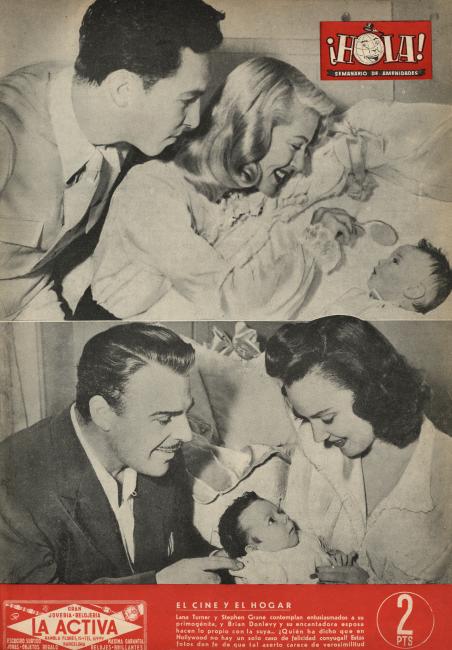 HOLA magazine side cover Issue 45 7 July 1945