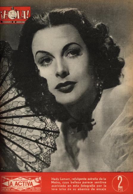 HOLA magazine side cover Issue 47 21 July 1945