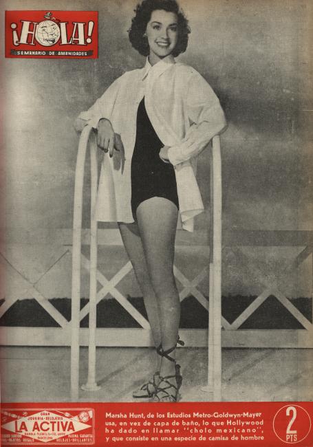 HOLA magazine side cover Issue 49 4 August 1945
