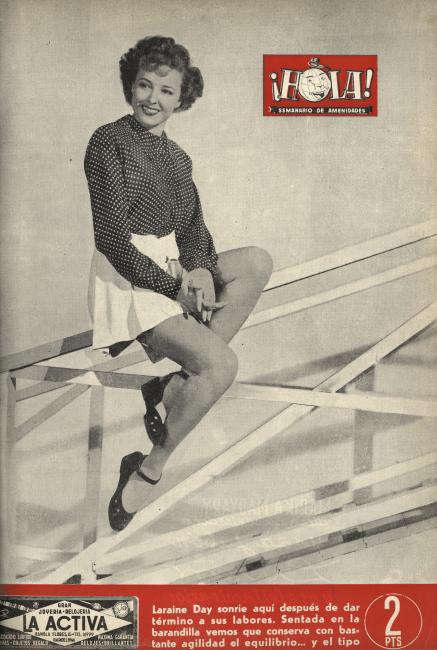 HOLA magazine side cover Issue 53 1 September 1945