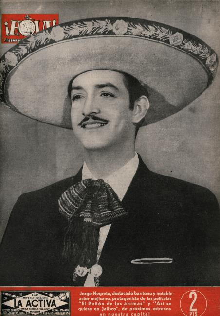 HOLA magazine side cover Issue 55 15 September 1945