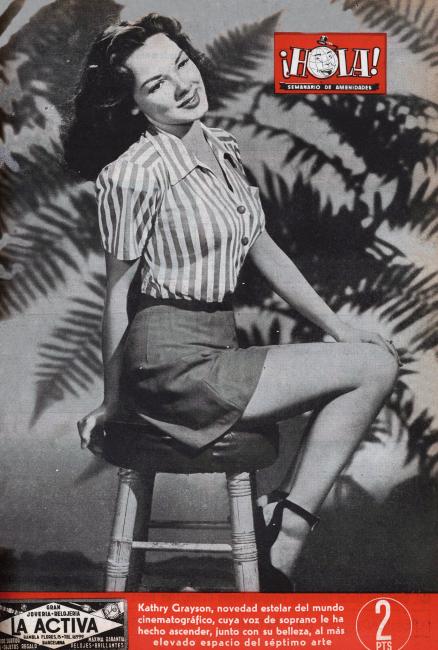 HOLA magazine side cover Issue 56 22 September 1945
