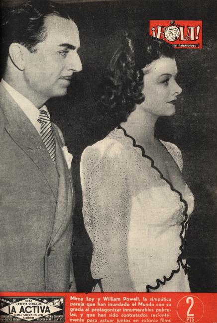 HOLA magazine side cover Issue 61 27 October 1945