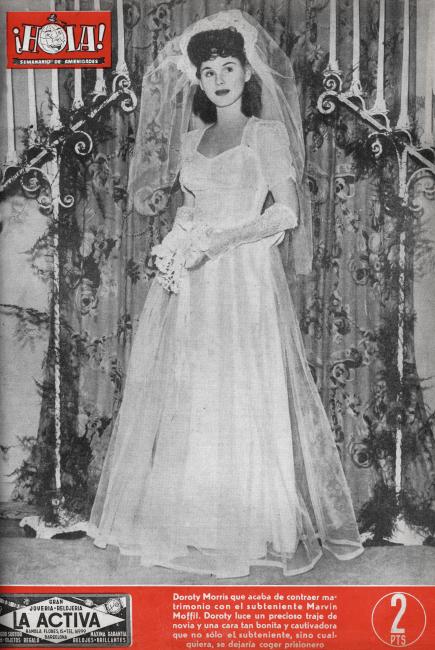 HOLA magazine side cover Issue 64 17 November 1945