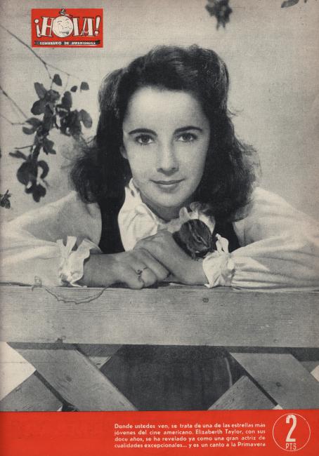 HOLA magazine side cover Issue 68 15 December 1945