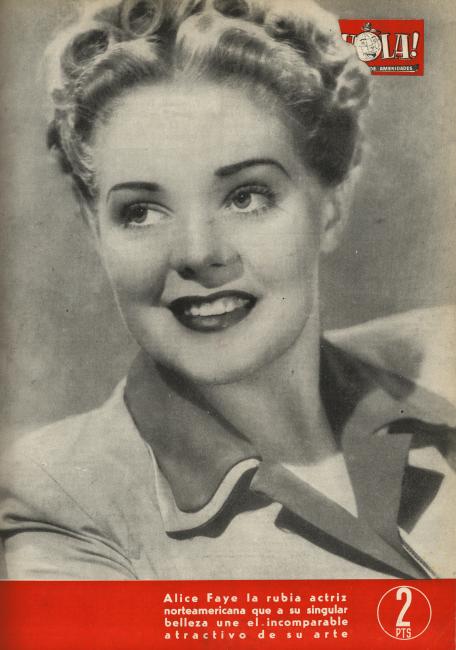 HOLA magazine side cover Issue 73 19 January 1946