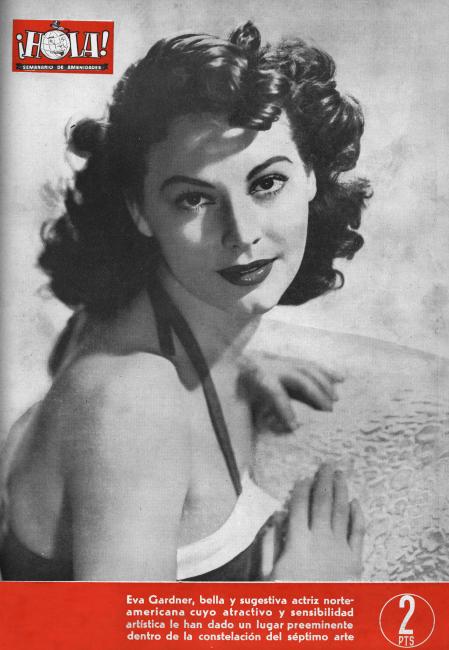 HOLA magazine side cover Issue 81 16 March 1946