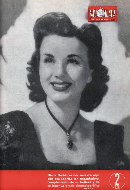 HOLA magazine side cover Issue 83 30 March 1946