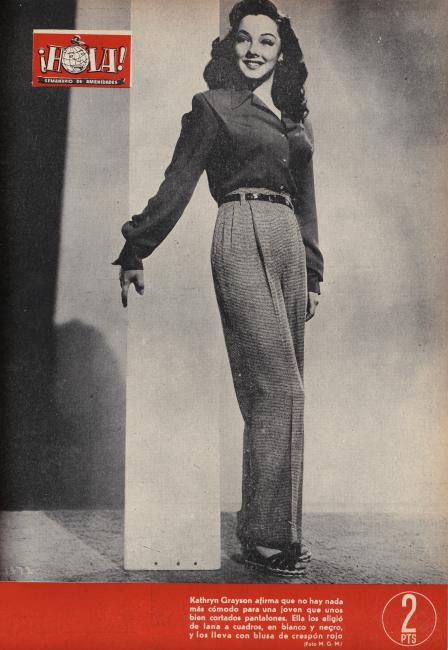 HOLA magazine side cover Issue 89 11 May 1946