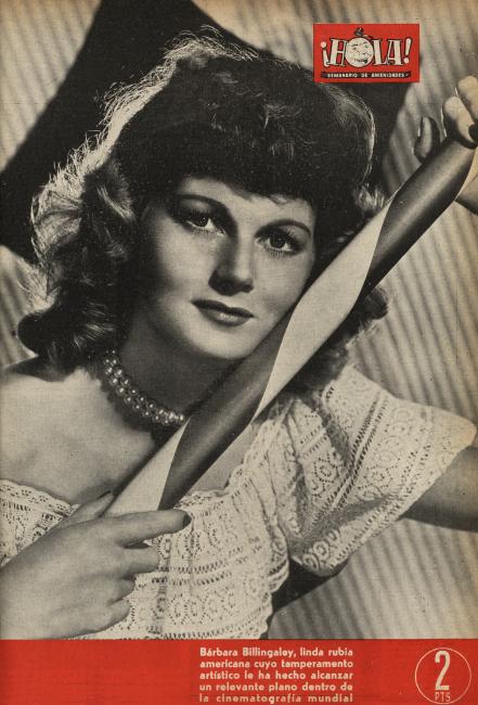 HOLA magazine side cover Issue 92 1 June 1946