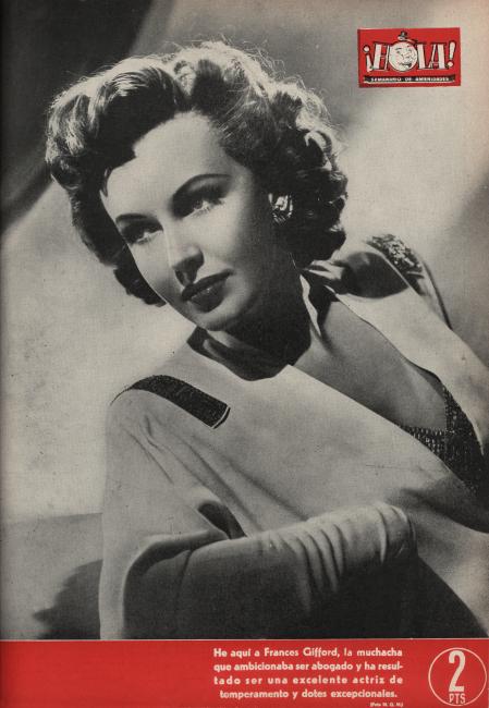 HOLA magazine side cover Issue 94 15 June 1946