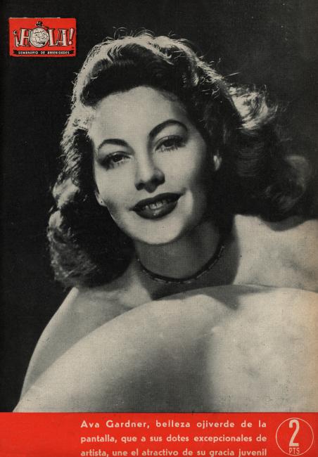 HOLA magazine side cover Issue 96 29 June 1946
