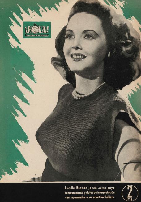 HOLA magazine side cover Issue 97 6 July 1946