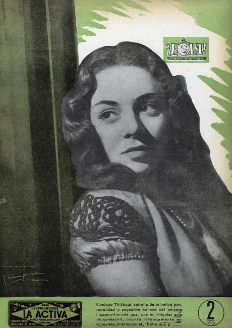 HOLA magazine side cover Issue 100 27 July 1946