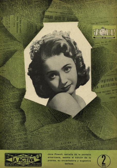 HOLA magazine side cover Issue 101 3 August 1946