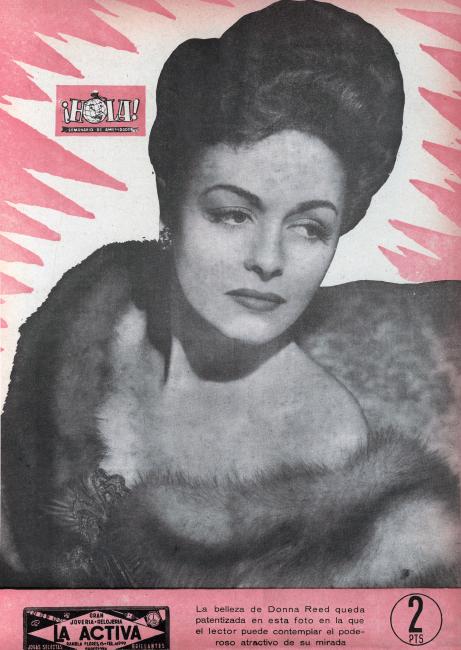 HOLA magazine side cover Issue 104 24 August 1946