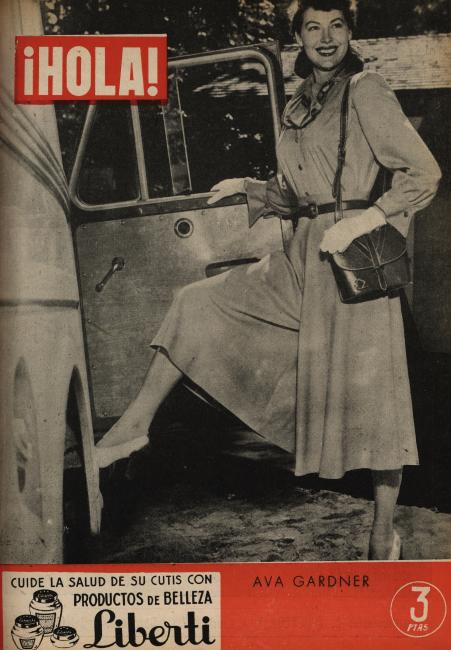 HOLA magazine side cover Issue 198 18 June 1948