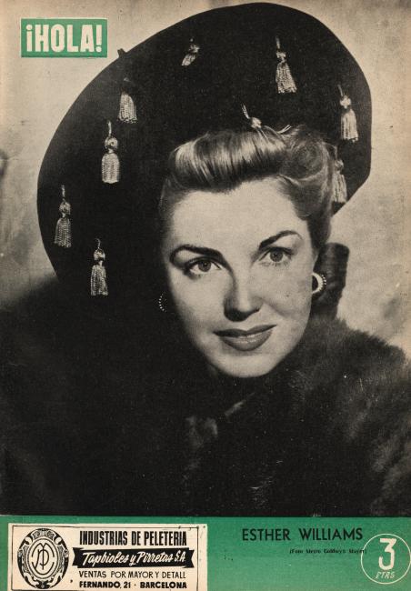 HOLA magazine side cover Issue 228 8 January 1949