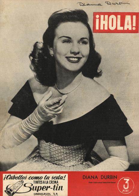 HOLA magazine side cover Issue 231 29 January 1949