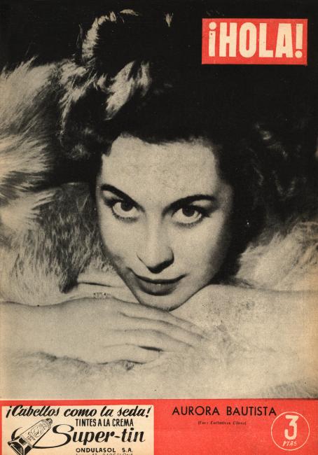 HOLA magazine side cover Issue 235 26 February 1949