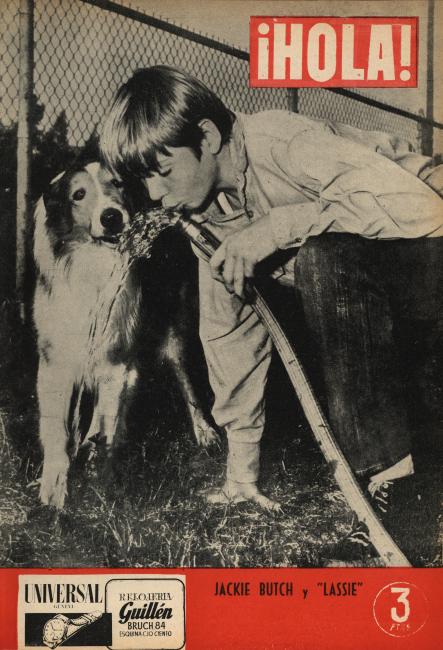 HOLA magazine side cover Issue 240 2 April 1949