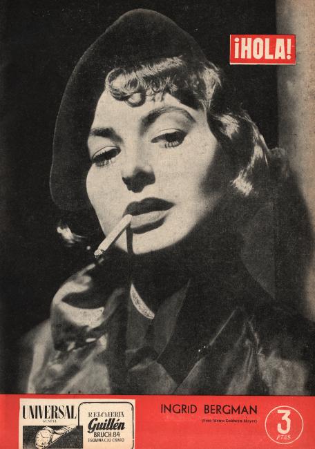 HOLA magazine side cover Issue 242 16 April 1949