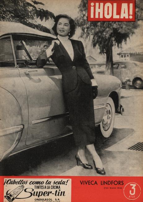 HOLA magazine side cover Issue 243 23 April 1949