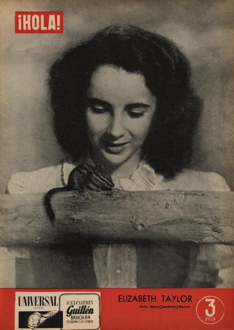 HOLA magazine side cover Issue 244 30 April 1949