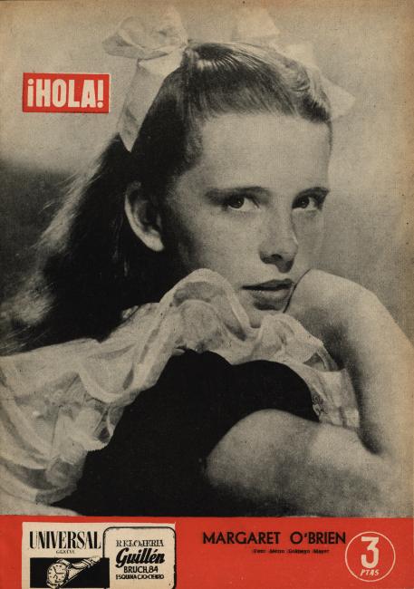 HOLA magazine side cover Issue 252 25 June 1949