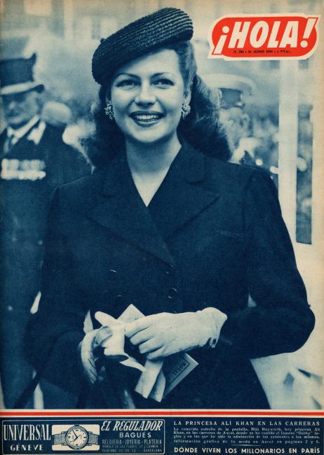 HOLA magazine side cover Issue 304 24 June 1950