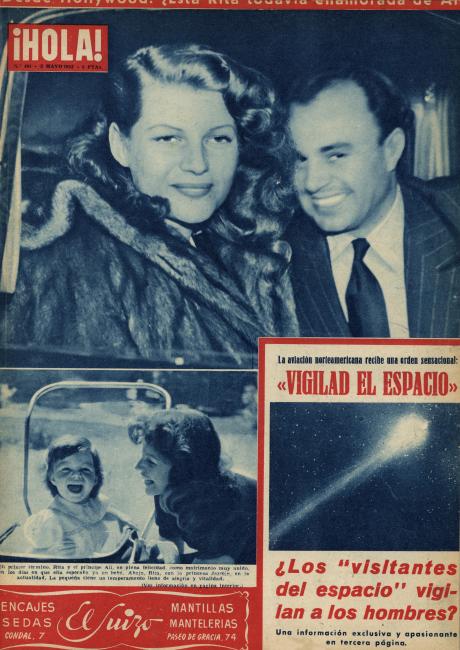 HOLA magazine side cover Issue 401 3 May 1952
