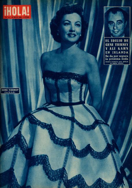 HOLA magazine side cover Issue 455 16 May 1953