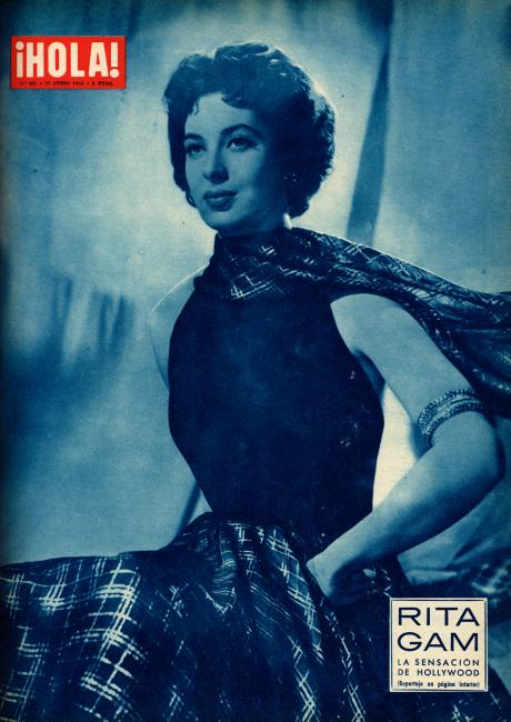 HOLA magazine side cover Issue 461 27 June 1953