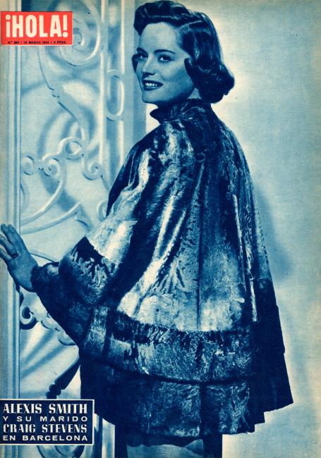HOLA magazine side cover Issue 498 13 March 1954