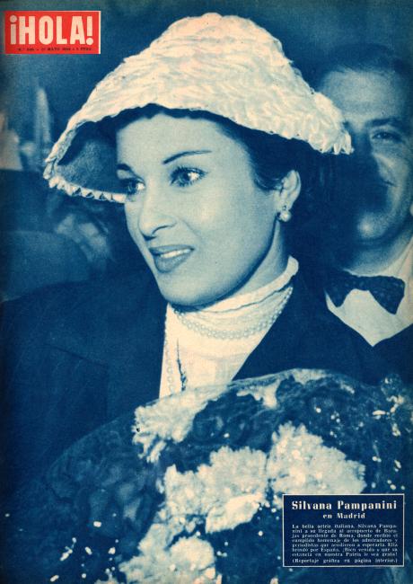 HOLA magazine side cover Issue 508 22 May 1954