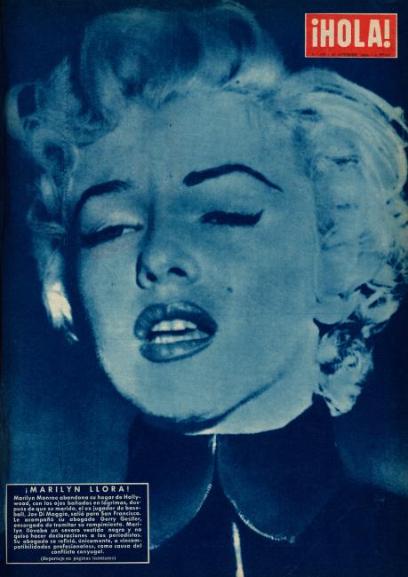 HOLA magazine side cover Issue 529 16 October 1954