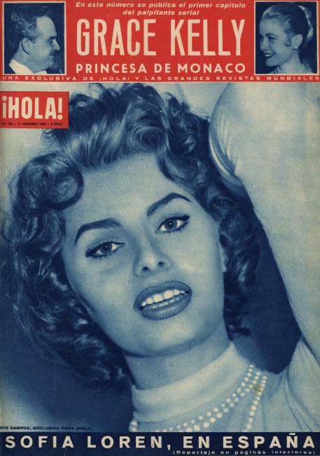 HOLA magazine side cover Issue 598 11 February 1956