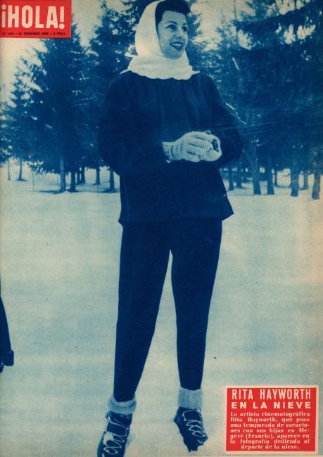 HOLA magazine side cover Issue 600 25 February 1956