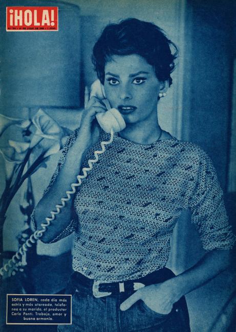 HOLA magazine side cover Issue 724 12 July 1958