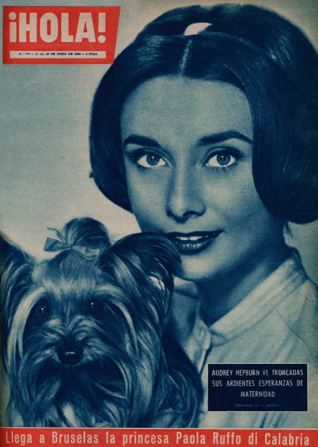 HOLA magazine side cover Issue 772 13 June 1959