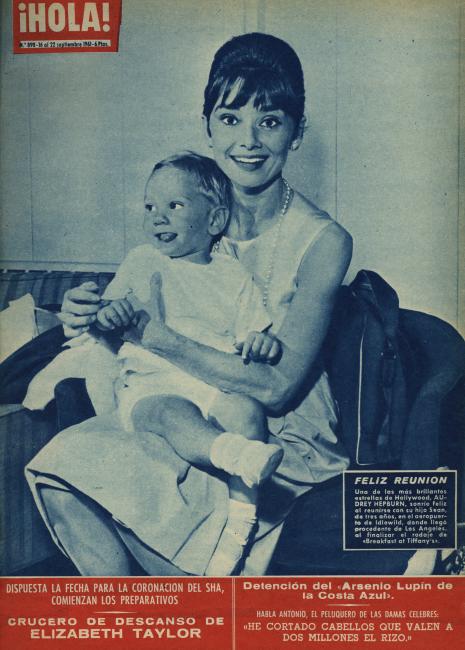 HOLA magazine side cover Issue 890 16 September 1961