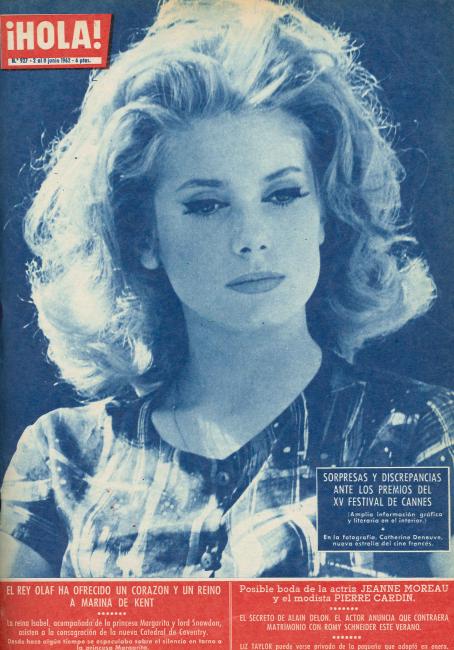 HOLA magazine side cover Issue 927 2 June 1962