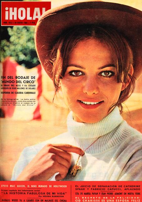 HOLA magazine side cover Issue 1013 25 January 1964