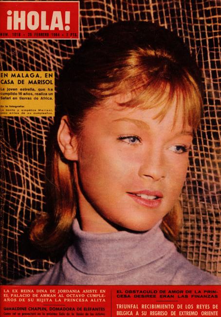 HOLA magazine side cover Issue 1018 29 February 1964