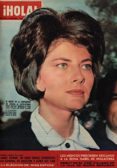 HOLA magazine side cover Issue 1029 16 May 1964