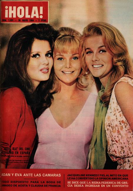 HOLA magazine side cover Issue 1031 30 May 1964