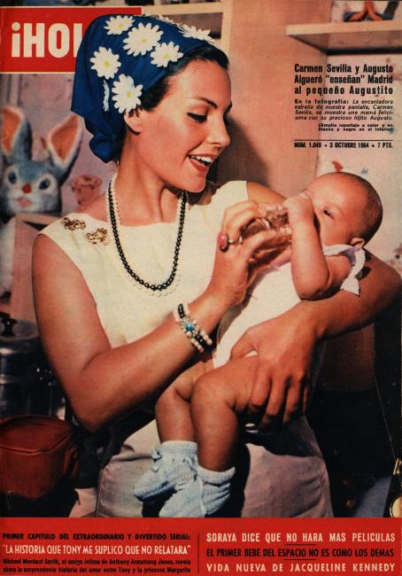 HOLA magazine side cover Issue 1049 3 October 1964