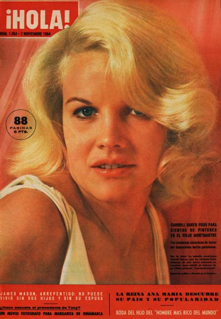 HOLA magazine side cover Issue 1054 7 November 1964